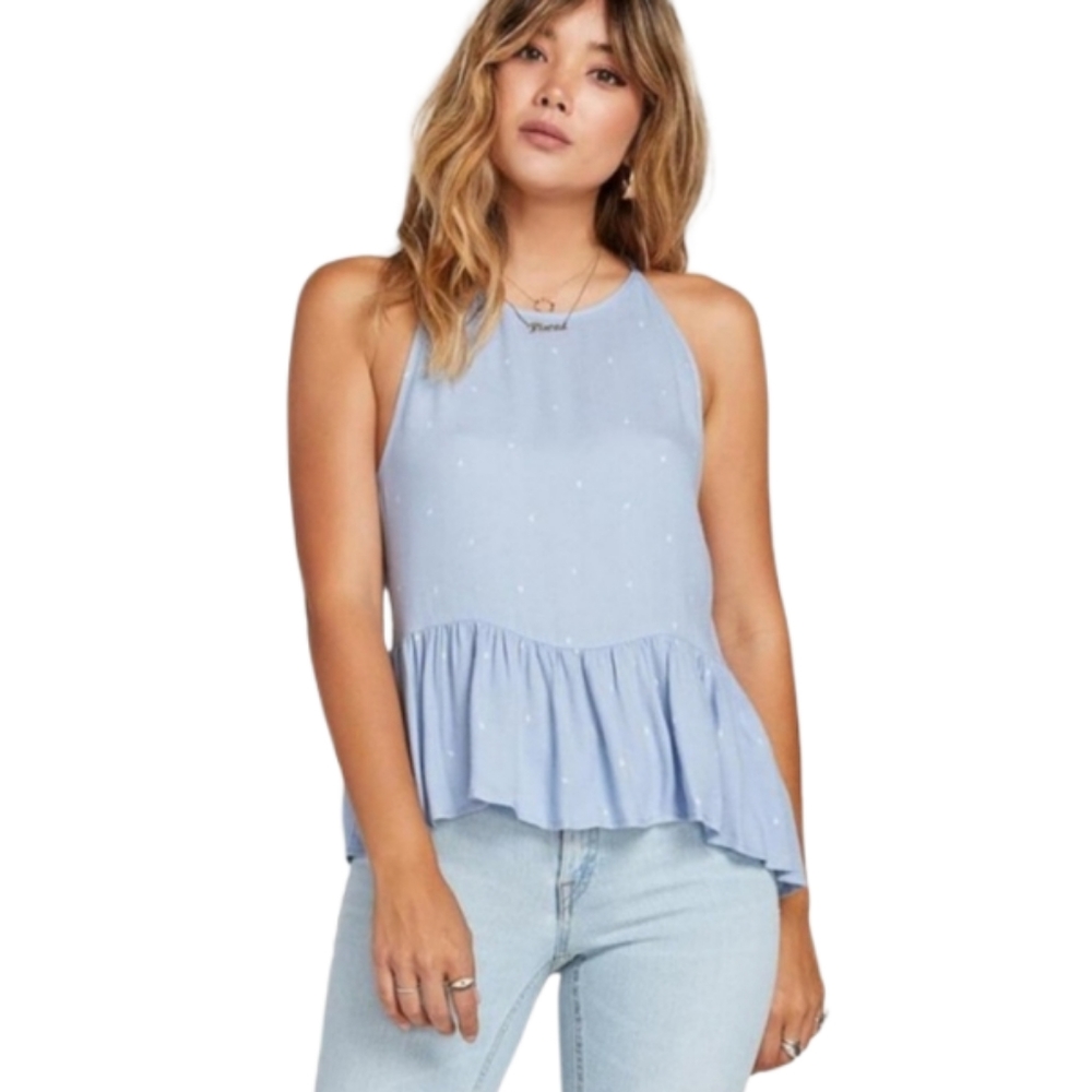Volcom Soul Window Peplum Tank